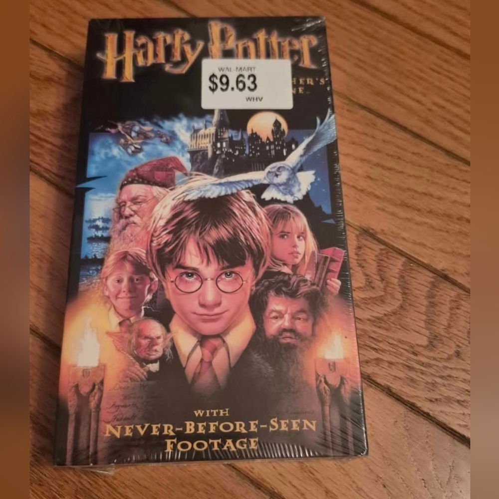 SEALED Harry Potter & The Philosophers Stone VHS